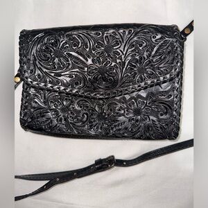 American Darling leather crossbody